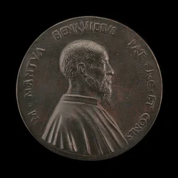 Marco Mantova Benavides, 1489-1582, ügyvéd és gyűjtő [előlap].