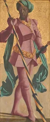 St Maurice (belül)
Szent Sebestyén (kívül)