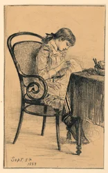 Rajz, Marian Varrás, 1883