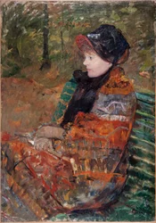 Ősz. Lydia Cassatt portréja, 1880.