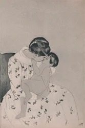 Anya és gyermeke, 1890-es évek, 1946