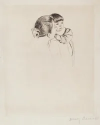 Parasztanya és gyermeke, c. 1894.