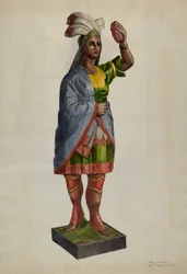 Szivarbolt Pocahontas, c. 1939.