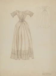 Esküvői ruha, c. 1937.
