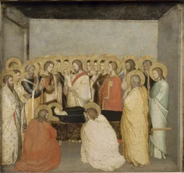A Szűz halála, 1335 körül