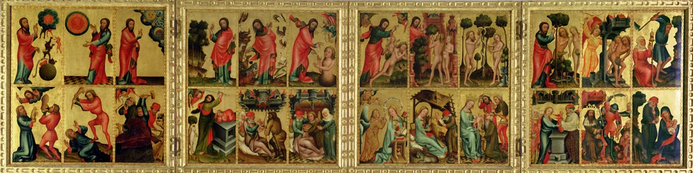 Szent Péter-főoltár Hamburgban, a Grabower-oltár (tempera a panelen)