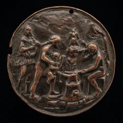 Apolló, Vénusz, Mars és Vulkán, 1500 körül.