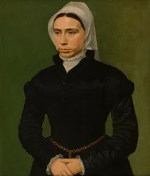 Egy hölgy portréja, 1540-49 körül (olaj, tábla)
