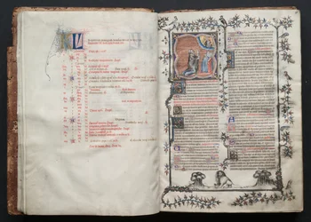 A Gotha Misekönyv: Fol. 10v, szöveg , c. 1375.