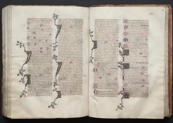 A Gotha Misekönyv: Fol. 129v, szöveg, c. 1375.