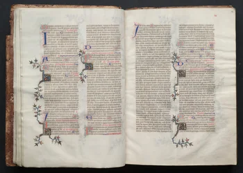 A Gotha Misekönyv: Fol. 13v, szöveg , c. 1375.