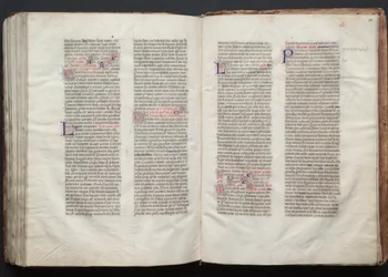 A Gotha Misekönyv: Fol. 150v, szöveg, c. 1375.