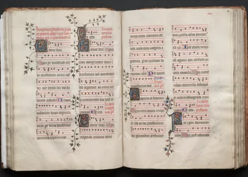 A Gotha Misekönyv: Fol. 57v, szöveg, c. 1375.