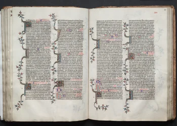 A Gotha Misekönyv: Fol. 84v, szöveg, c. 1375.