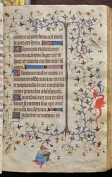 Nemes Károly, navarrai király (1361-1425) órái: fol. 97r, Szöveg
