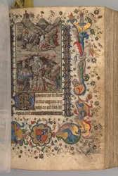 Nemes Károly navarrai király órái 1361-1425: fol. 101r, Szöveg, c. 1405.