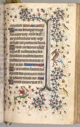 Nemes Károly navarrai király órái 1361-1425: fol. 188r, Szöveg, c. 1405.