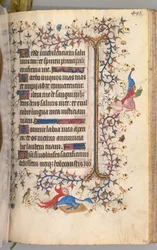 Nemes Károly navarrai király órái 1361-1425: fol. 241r, Szöveg, c. 1405.