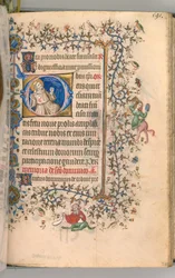 Nemes Károly navarrai király órái 1361-1425, fol. 290r, Szent Ferenc, c. 1405.