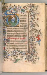Nemes Károly navarrai király órái 1361-1425, fol. 299a, Szent Margit, c. 1405.