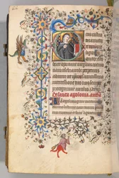 Nemes Károly navarrai király órái 1361-1425, fol. 302v, St. Opportune, c. 1405.