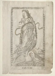 Clio (történelem) (a Tarocchi sorozatból: D: Apollo and the Muses, #19)