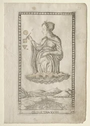 Geometria a Tarocchiból, C sorozat: Liberal Arts, #24, 1467 előtt.