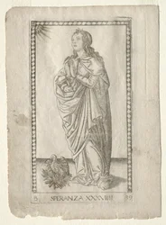 Hope from the Tarocchi, B sorozat: Cosmic Principles & Virtues, 39. szám, 1467 előtt.
