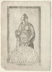 Theology from the Tarocchi, C sorozat: Liberal Arts, #30, 1467 előtt.