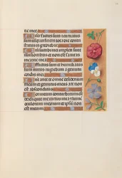 Izabella katolikus királyné, spanyol királynő órái: Fol. 203r, c. 1500.
