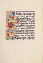 Izabella katolikus királyné, spanyol királynő órái: Fol. 29V, c. 1500.