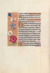 Izabella katolikus királyné, spanyol királynő órái: Fol. 48V, c. 1500.