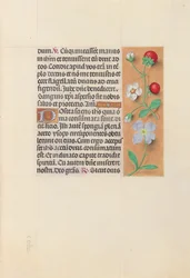 Izabella katolikus királyné, spanyol királynő órái: Fol. 55r, c. 1500.