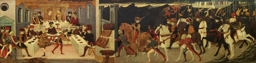 Alatiel története lóháton és egy banketten (panel)