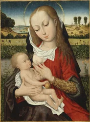 La Vierge allaitant l