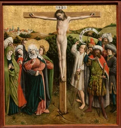Oltárkép Krisztus szenvedésével, c. 1440-es évek.