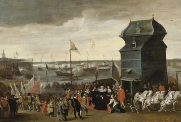 Marie de Medici királynő kiszállása Antwerpenben, 1632