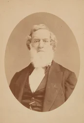 Gideon Welles kabinetkártyája, 1860-1878.