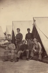 Tábori jelenet,1862 (fotó)