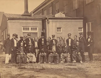 [Japán Nagykövetség, Navy Yard, Washington, DC], 1860.