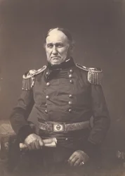 David E. Twiggs vezérőrnagy, kb. 1859.