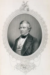 Millard Fillmore, Charles Mackay „Az Egyesült Államok története” II. kötetéből, W.J. Edwards dagerrotípiából metszett (metszet)
