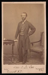 Samuel Sullivan Cox portréja 1824-1889, 1889 előtt.