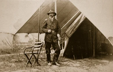 G. Meade tábornok a táborban