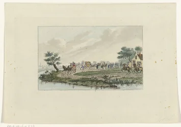 A hercegnő letartóztatása Goejanverwellesluisban, 1787