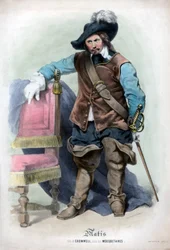 Cromwell része, a Muskétásokban.