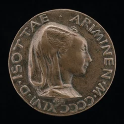 Isotta degli Atti, 14321433-1474, úrnője 1446, majd felesége 1453 után, Sigismondo Malatesta [obv