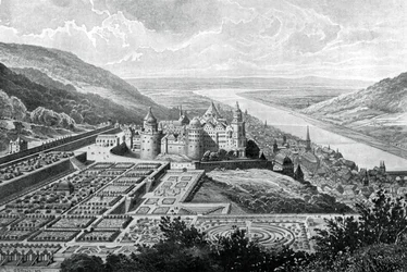 Heidelberg kastély, Németország, 1620 1903.