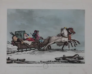 A téli orosz utazókocsi, 1810-es évek