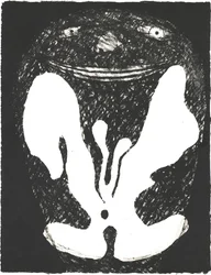 Des Bêtes" Artist Book 1, 2018 (litográfia)